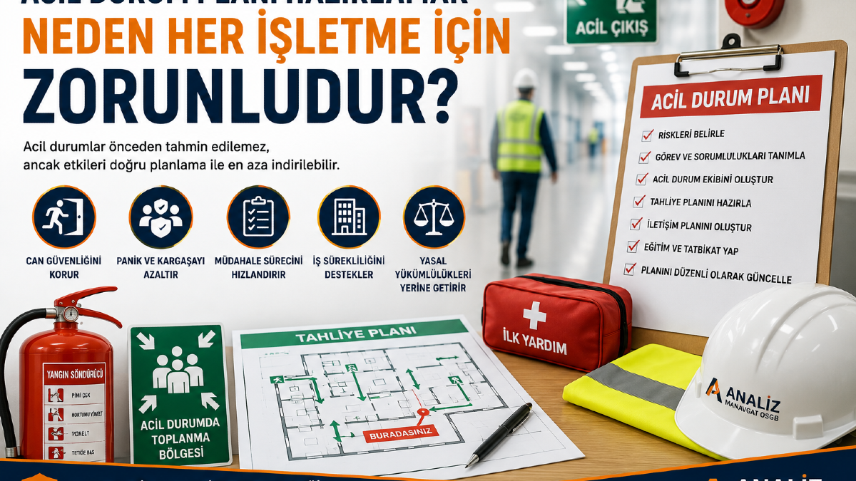 Acil Durum Planı Hazırlamak Neden Her İşletme İçin Zorunludur?